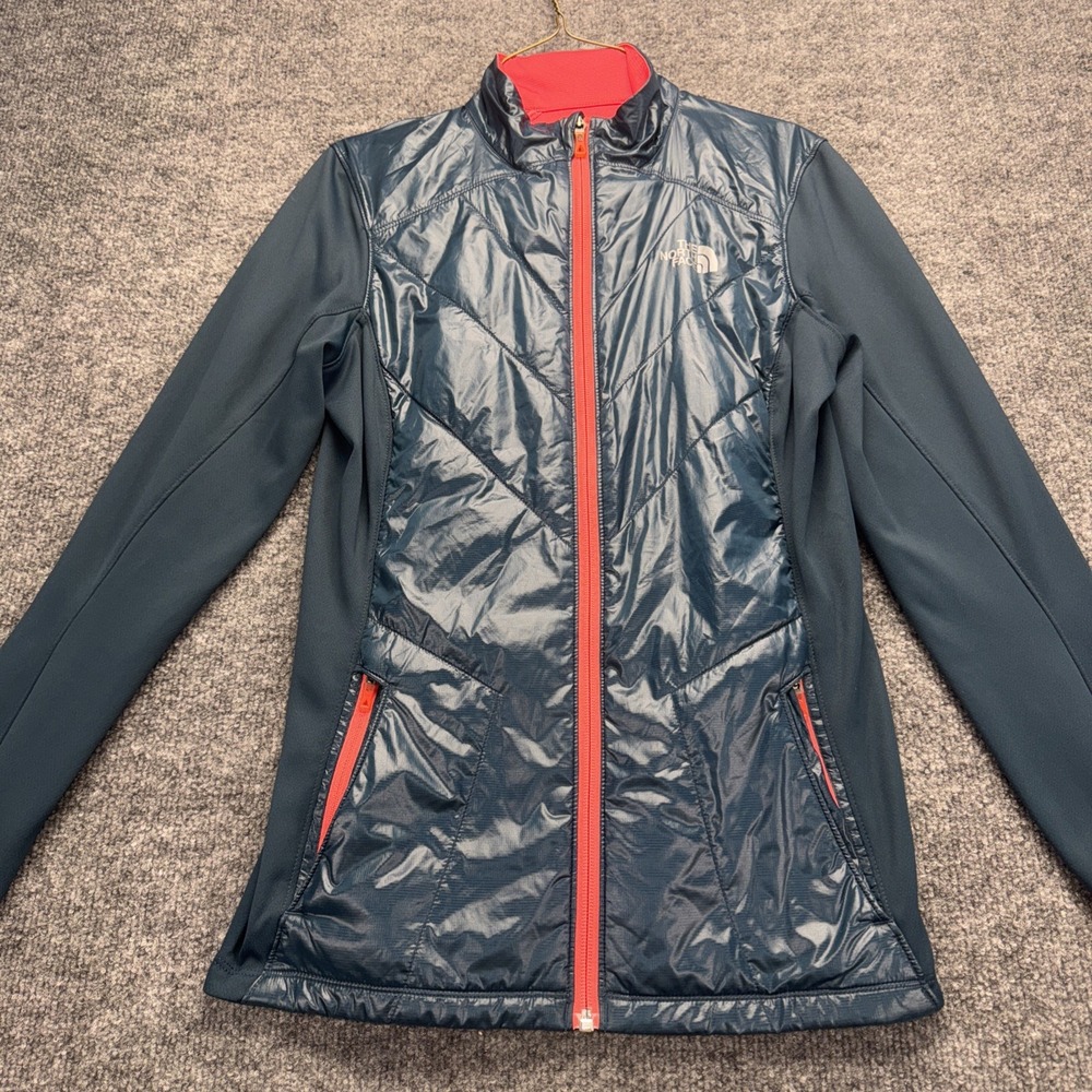 The North Face Women's Size S Flash Dry Green Long Sleeve Animagi Basic Jacket - Picture 3 of 14